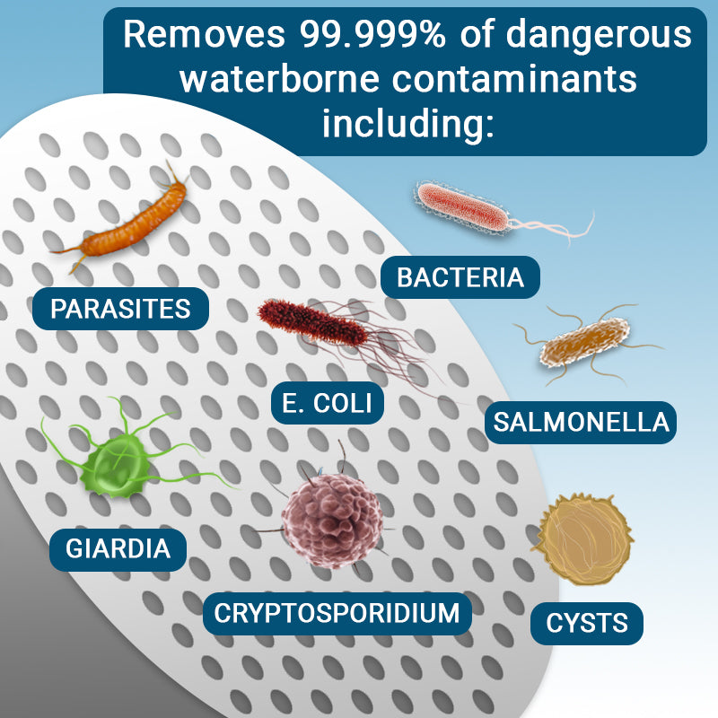 Hollow Fiber Straw - 4 Straw Bundle